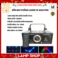 Đèn Laser Bay Phòng TX 8686 Pro 1300 Hiệu Ứng