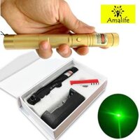 Đèn Laser Cao Cấp SD Lazer  Laze 303 Full Hộp Chọn Màu - Chính Hãng Amalife - Đèn Vàng - Tia Xanh