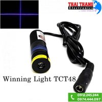 Đèn laser công nghiệp xanh dương chữ thập blue 100nw cắt giấy, cắt gỗ, cắt vải Winning Light TCT48 USA
