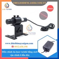 Đèn laser điều chỉnh được tia cho máy cưa gỗ phi 16mm ánh sáng đỏ 650nm siêu sáng, thước ngắm để gia công ngành may mặc