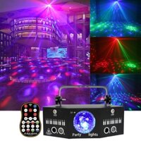 Đèn Laser DJ RGB Led  sân khấu trang trí phòng karaoke cảm biến âm thanh YSH-506