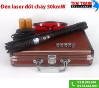 Đèn laser đốt cháy 50kmW