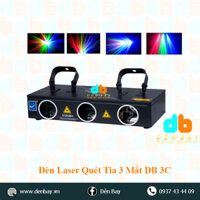Đèn laser quét tia 3 Cửa