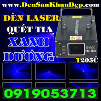 Đèn Laser quét tia Blue giá rẻ cho phòng hát Karaoke