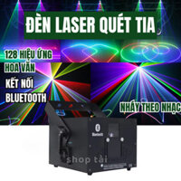 Đèn Laser Quét Tia Kết Nối Bluetooth, Nháy Nhạc DMX512, 128 Hiệu Ứng Hoa Văn Cho Vũ Trường, Sân Khấu, Bữa Tiệc TÀI