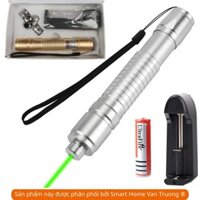 Đèn laser R18 thân Vàng tia Xanh , Bút laser cường độ cao