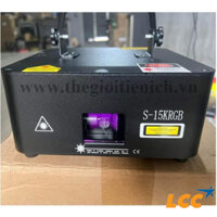 Đèn Laser S-15KRGB Công Suất 1,5w Dùng Cho Sân Khấu, Bar, Karaoke Và Sân Khấu Tiệc Cưới