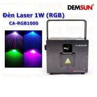 ĐÈN LASER SÂN KHẤU 1W RGB 7 MÀU