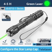 Đèn Laser Smiling Shark JG0715  Đèn Laser Green Laser Pointer 5MW 532NM Laser Con trỏ Bút  Ánh sáng Laser mạnh mẽ có kẹp Di động 18650 USB Sạc Đồ chơi mèo cưng Dạy con trỏ Trình bày Laser sáng tạ