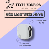 Đèn Laser Thiên Hà V2 Chiếu Bầu Trời Sao Galaxy Kết Hợp Loa Bluetooth Dùng Cho Phòng Ngủ Phòng Bay