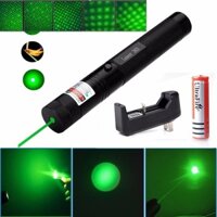 Đèn laser thuyết trình - Đèn pin tia laze laser 303-H352 Cực Mạnh Loại 1 - chiếu xa 3km Tặng kèm Pin sạc bao gồm bộ sạc