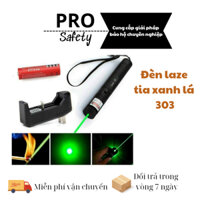 Đèn Laze 303 Tia Xanh Lá Combo Đầy Đủ Đèn + Sạc + Pin