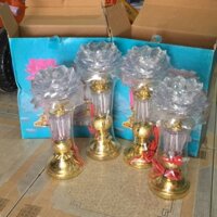 Đèn Led 2 tầng 7 màu