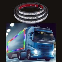 Đèn LED 24V ánh sáng trung bình nhiều màu sắc trang trí cho xe tải, ô tô tải Auto Car Club