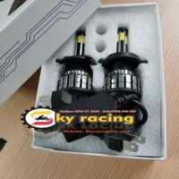 Đèn Led 360 độ light chân H4 gắn cho các dòng xe hiện đại sh ,vario.....