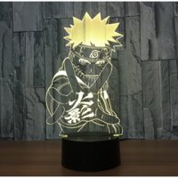 Đèn led 3D đổi màu Naruto