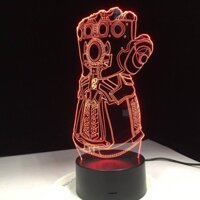 Đèn led 3d Găng tay Thanos