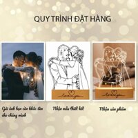 Đèn Led 3D Khắc Hình Theo Yêu Cầu – Đèn Led 7 Màu, Đèn Ngủ Led 3d CLB Bóng Đá