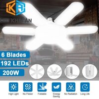 Đèn LED 6 cánh + 1 chóp 15cm - công nghệ cao áp tiết kiệm điện hơn - ánh sáng trắng siêu sáng (công suất 90W)