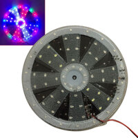 Đèn LED 8 Cánh Trang Trí Cảnh Báo Xe Ô Tô, Xe Tải 12-24V