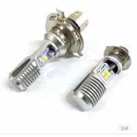 ĐÈN LED 8 TIM CHÂN M5 VÀ H4 CHO XE MÁY