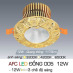 Đèn led Anfaco AFC ĐỒNG 005 - 12W