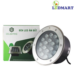 Đèn LED âm đất tròn 18W GS Lighting GSDT18