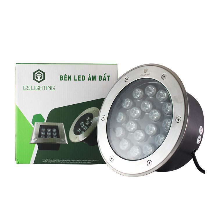 Đèn LED âm đất tròn 18W GS Lighting GSDT18