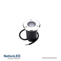 Đèn LED âm đất tròn 1W - NationLED