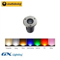 Đèn Led Âm Đất Tròn 1W GX Lighting ADT-1W