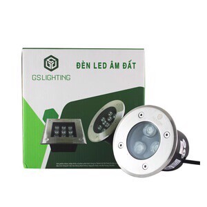 Đèn LED âm đất tròn 3W GS Lighting GSDT3
