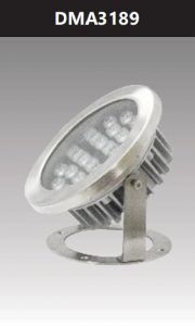 Đèn led âm nước ánh sáng đa sắc 18W