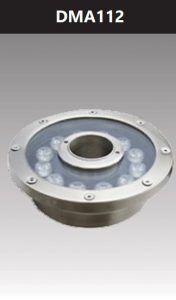 Đèn led âm nước ánh sáng đơn sắc 12W