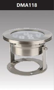 Đèn led âm nước ánh sáng đơn sắc 18W