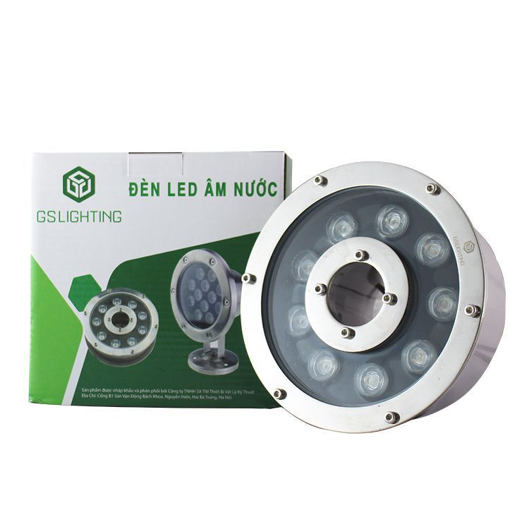 Đèn LED âm nước bánh xe 9W GS Lighting GSBX9