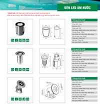 Đèn led âm nước ELV VUL2103, 5W, 3000K
