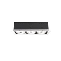 Đèn Led Âm Trần 18W X 3, Trắng - Vàng, Khoét Lỗ L360 X W123mm EC-LA270