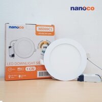 Đèn LED âm trần 3 màu 9W NanoCo (PANASONIC)