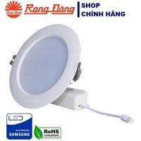 Đèn LED âm trần 7W Rạng Đông, khoét lỗ 110, vỏ nhôm đúc, cánh tản nhiệt - D AT04L 1107W, D AT04L 1107W