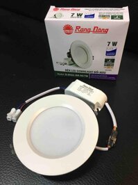 Đèn led âm trần 7W Rạng Đông đổi 3màu downlight