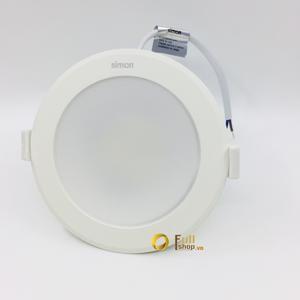 Đèn led âm trần 8w 4000k wave downlight ánh sáng trung tính simon n03e0-1017