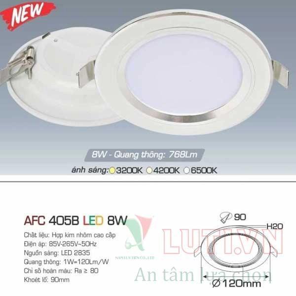 Đèn led âm trần Anfaco AFC 405B