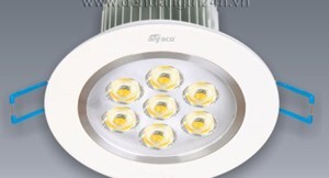 Đèn led âm trần Anfaco AFC 511B - 7W