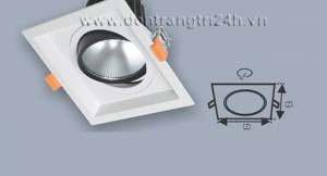 Đèn led âm trần Anfaco AFC 762/1 - 15W