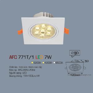 Đèn led âm trần Anfaco AFC 771T/1 - 7W