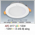 Đèn led âm trần Anfaco AFC-417 - 12W, 3CĐ