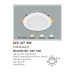 Đèn led âm trần Anfaco AFC-417 - 9W, 3CĐ