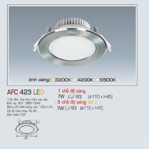 Đèn led âm trần Anfaco AFC-423- 7W, 1CĐ
