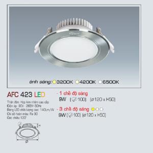 Đèn led âm trần Anfaco AFC-423- 9W, 1CĐ