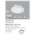 Đèn led âm trần Anfaco AFC-424 - 7W, 3CĐ